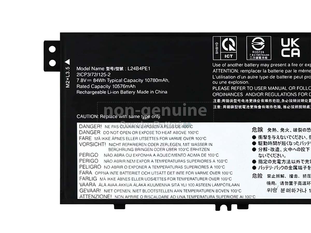 batteri till Lenovo THINKBOOK 16 G7 QOY-21NH002CAX