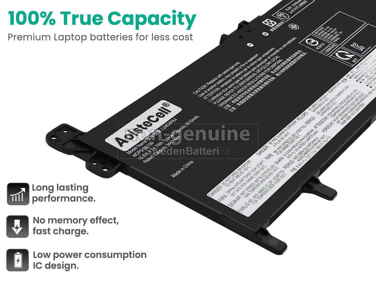 batteri till Lenovo IdeaPad SLIM 5 15ARP10-83J3004PMB