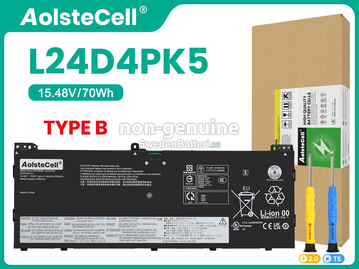 batteri till Lenovo IdeaPad SLIM 5 15ARP10-83J3004PMB