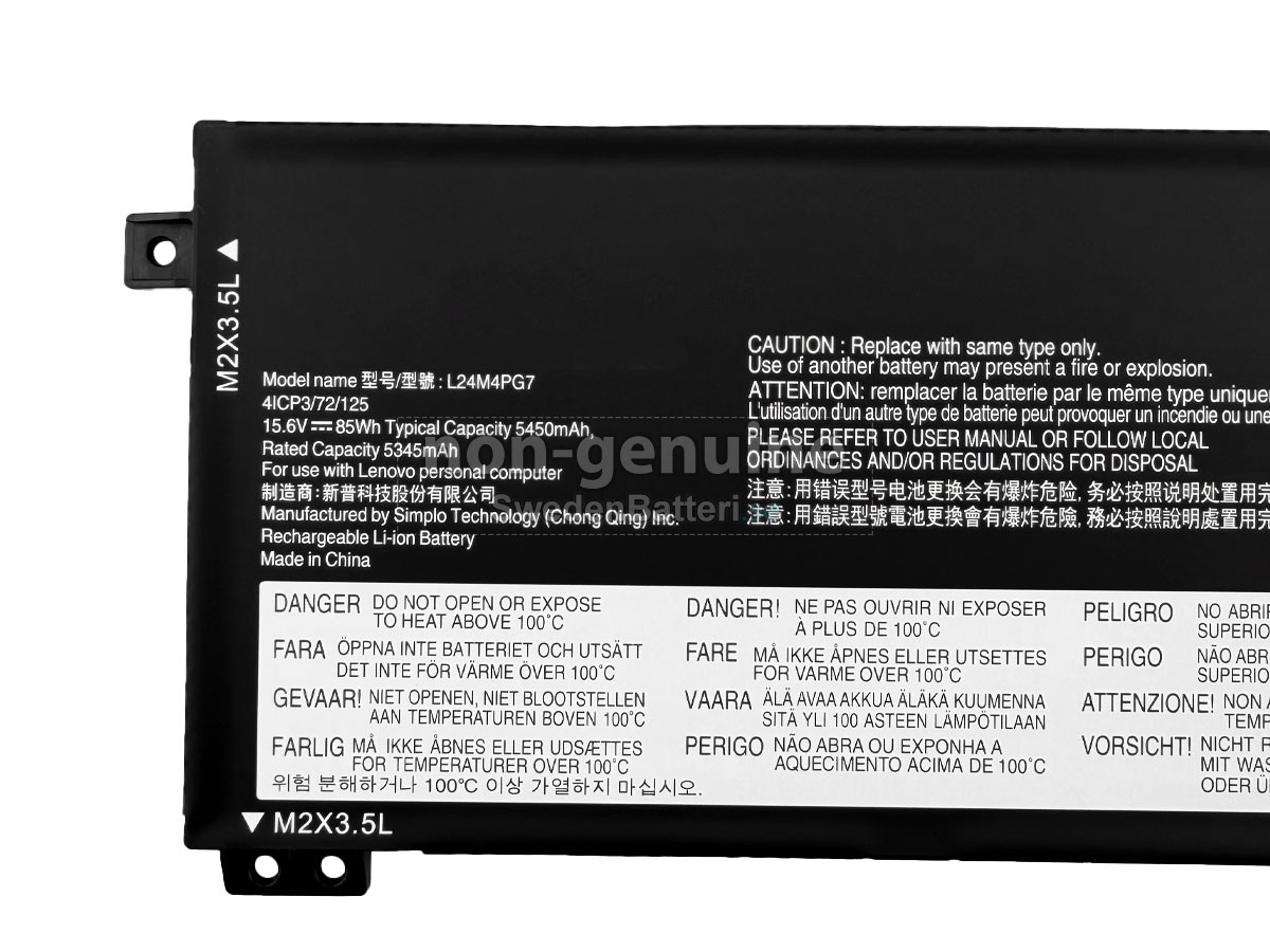 batteri till Lenovo L24N4PG7
