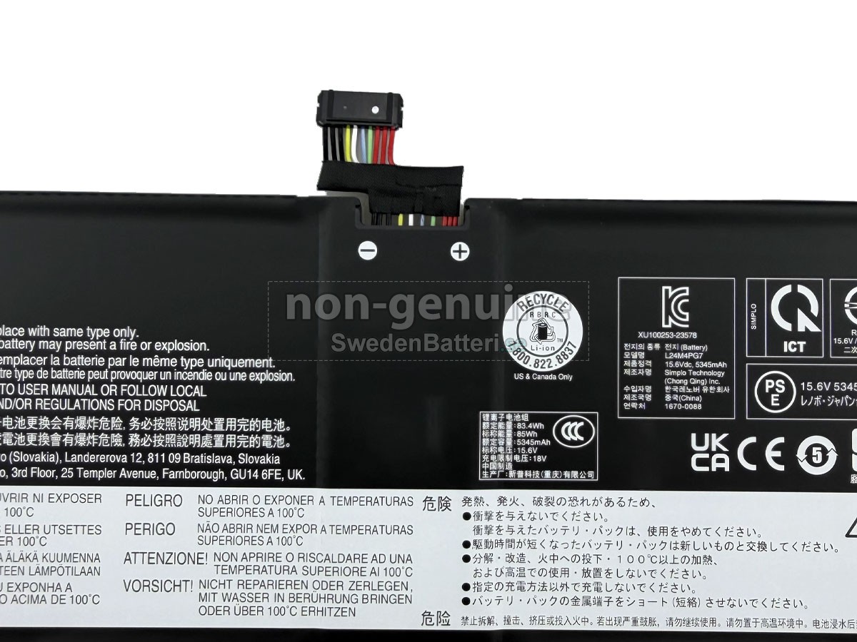 batteri till Lenovo L24N4PG7