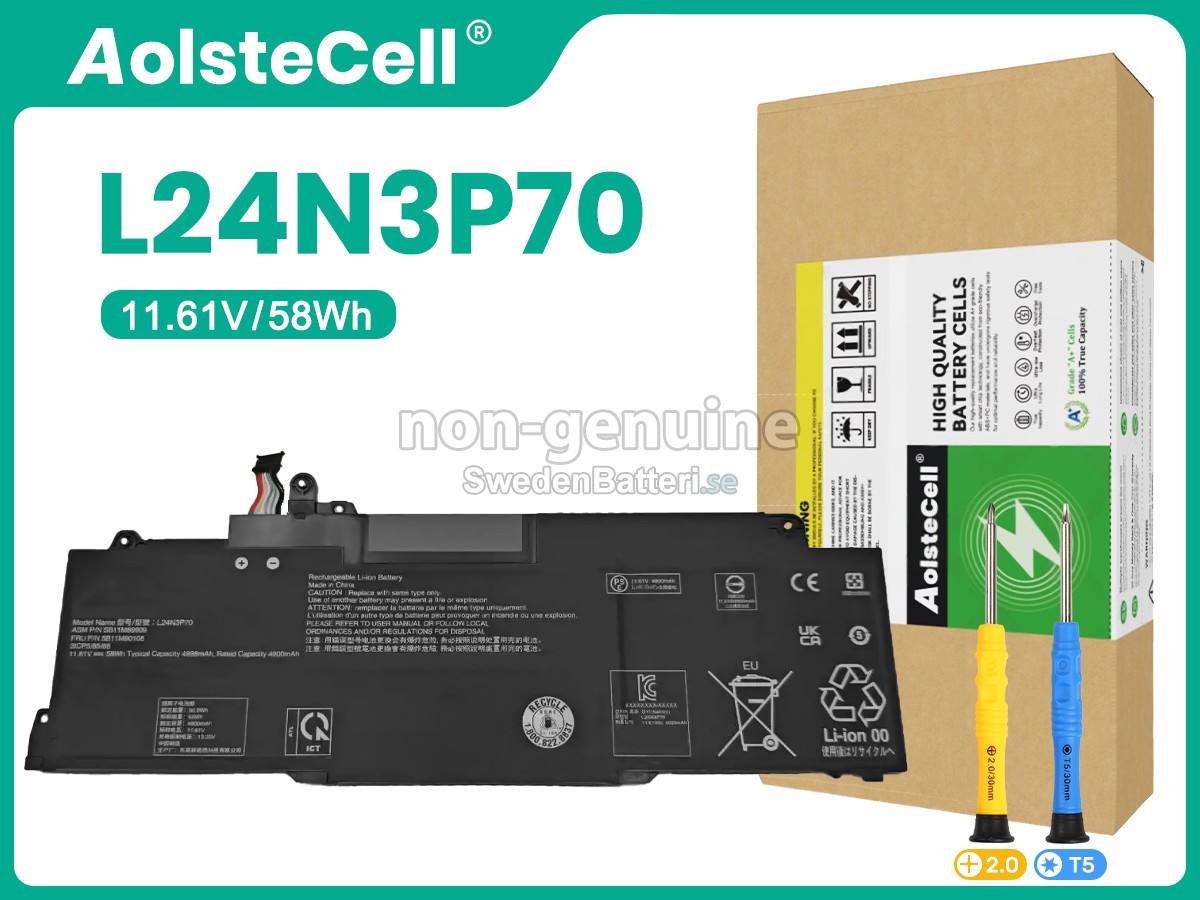 batteri till Lenovo L24N3P70