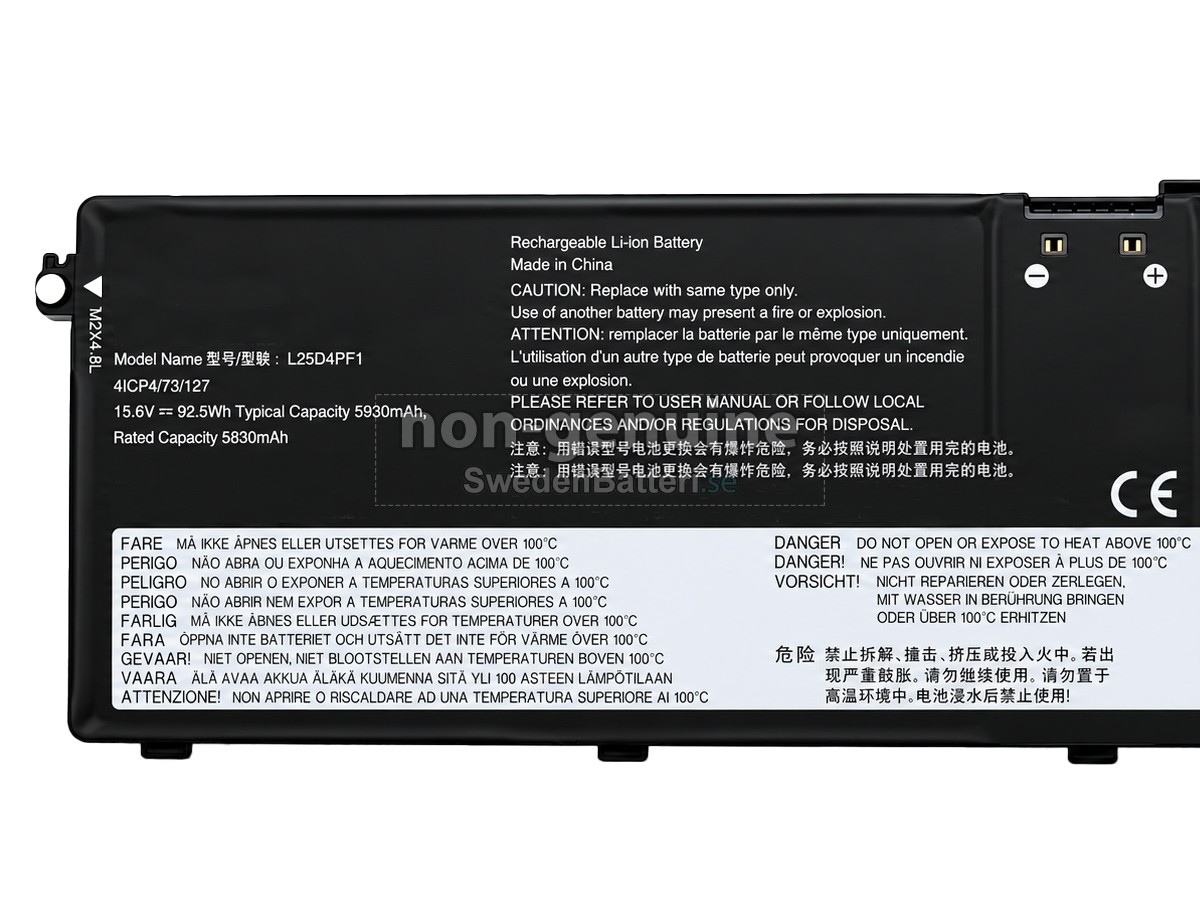 batteri till Lenovo L25D4PF1