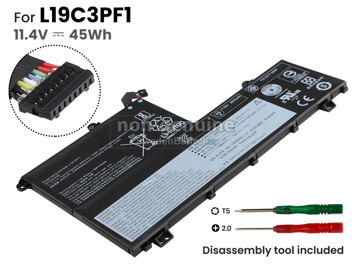 batteri till Lenovo THINKBOOK 14-IML-20RV