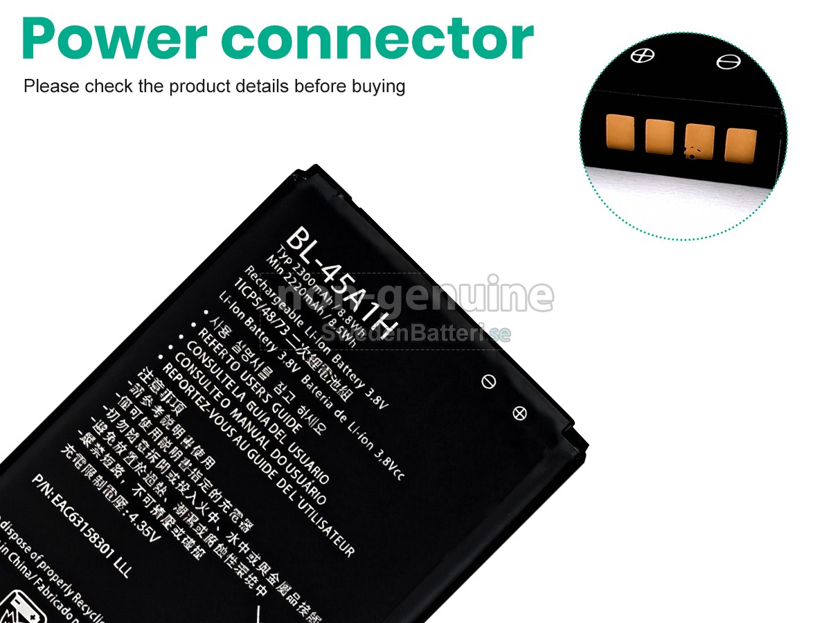 batteri till LG K10