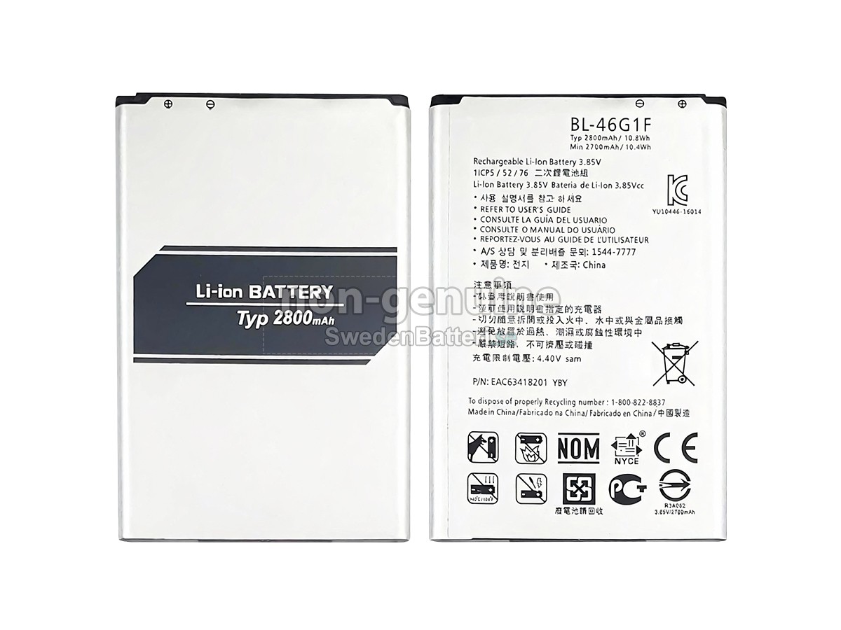 batteri till LG X400