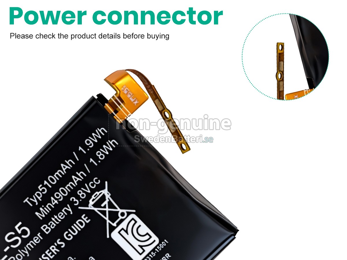 batteri till LG BL-S5