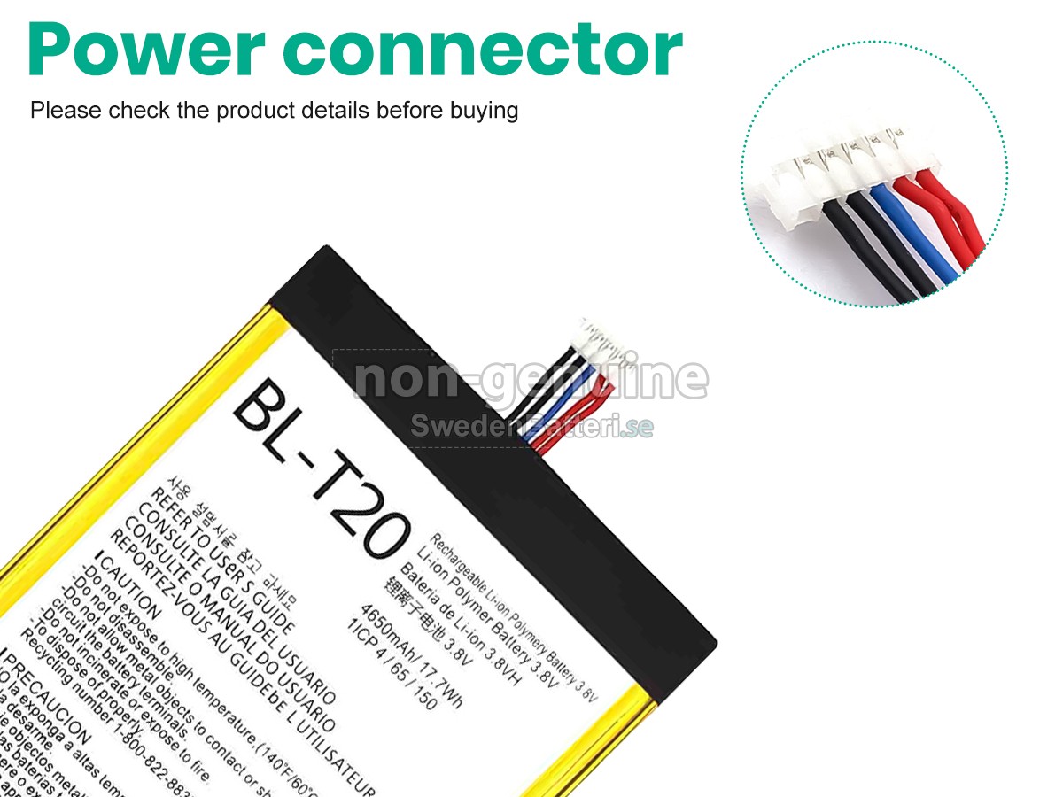 batteri till LG BL-T20