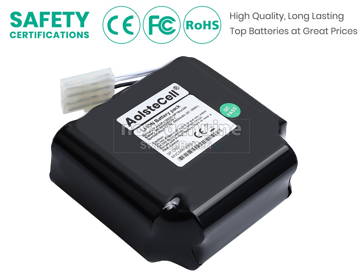 batteri till Lighthouse LIP-4S3PX18650-SPTMOL309B