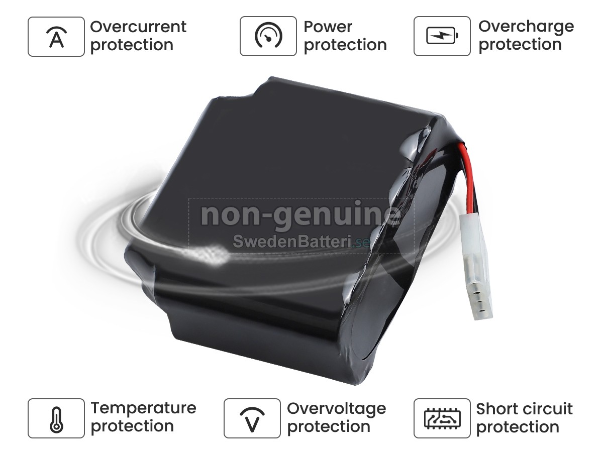 batteri till Lighthouse LIP-4S3PX18650-SPTMOL309B
