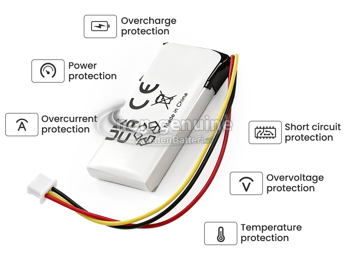batteri till Logitech AHB521630PJT-04