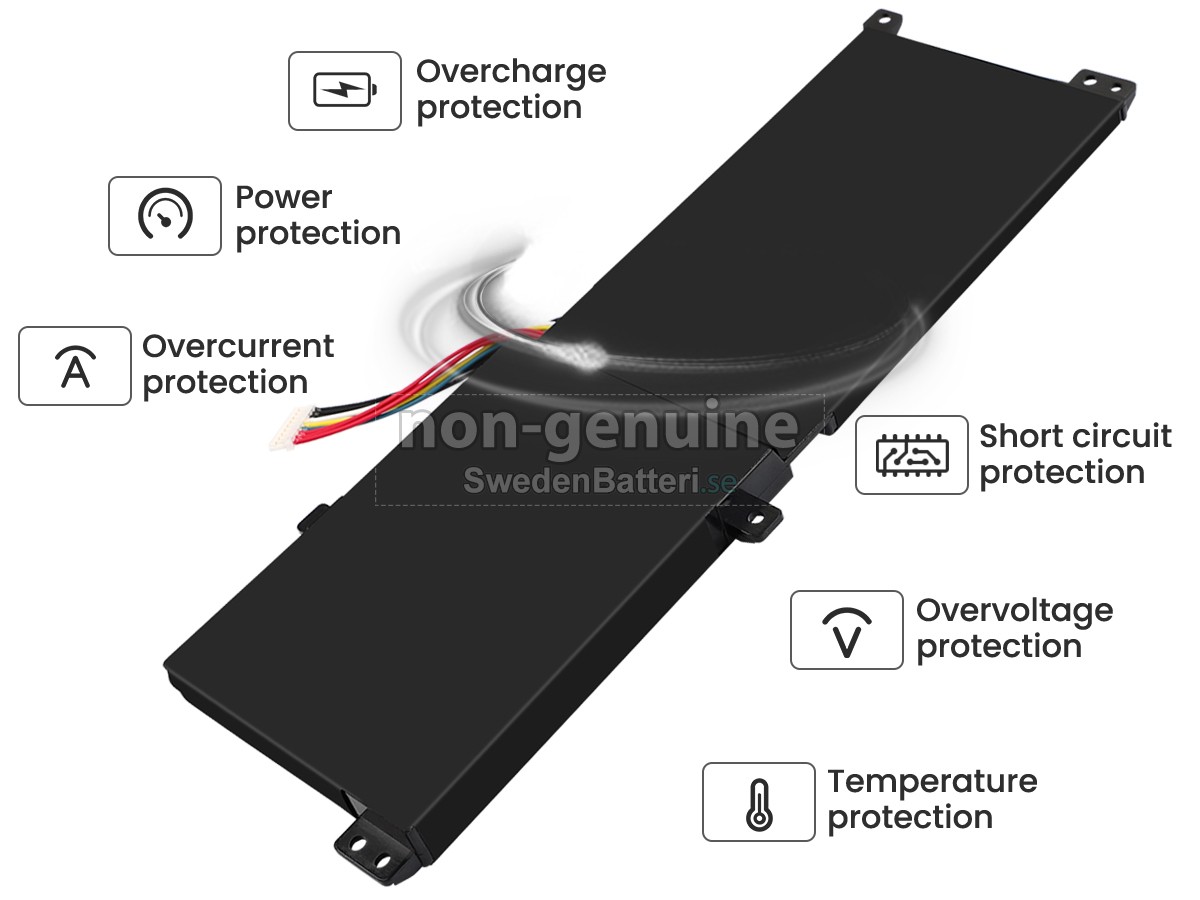 batteri till Machenike F117-VR26