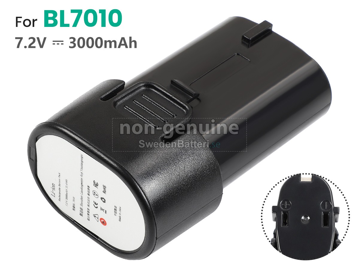 batteri till Makita BL7010
