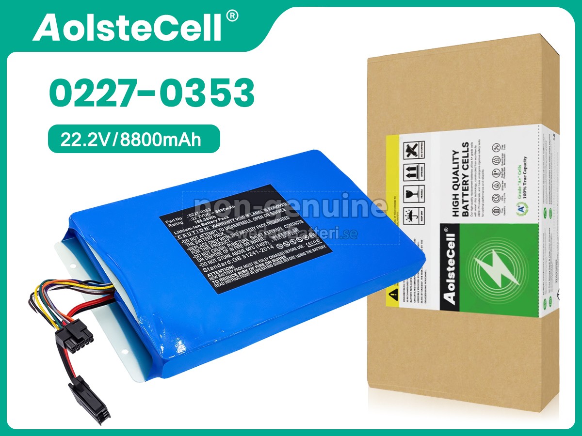 batteri till Maquet 0227040203