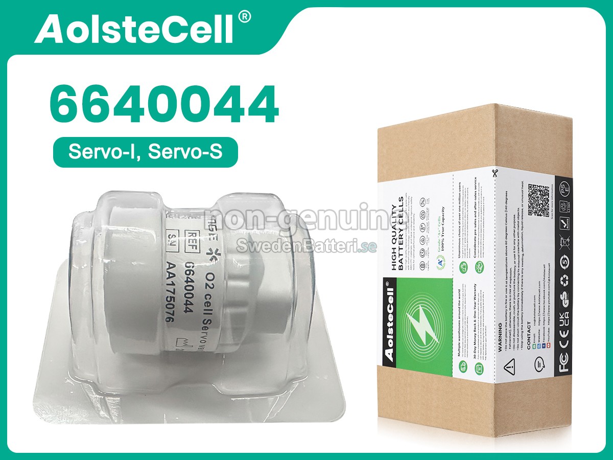 batteri till Maquet 6640044 O2 CELL
