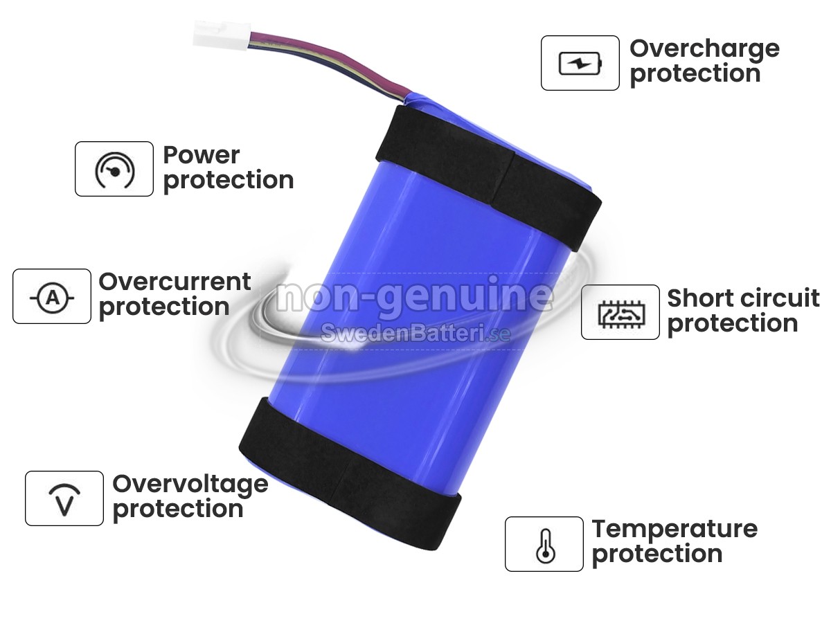 batteri till Marshall STOCKWELL 2 C406A3-1