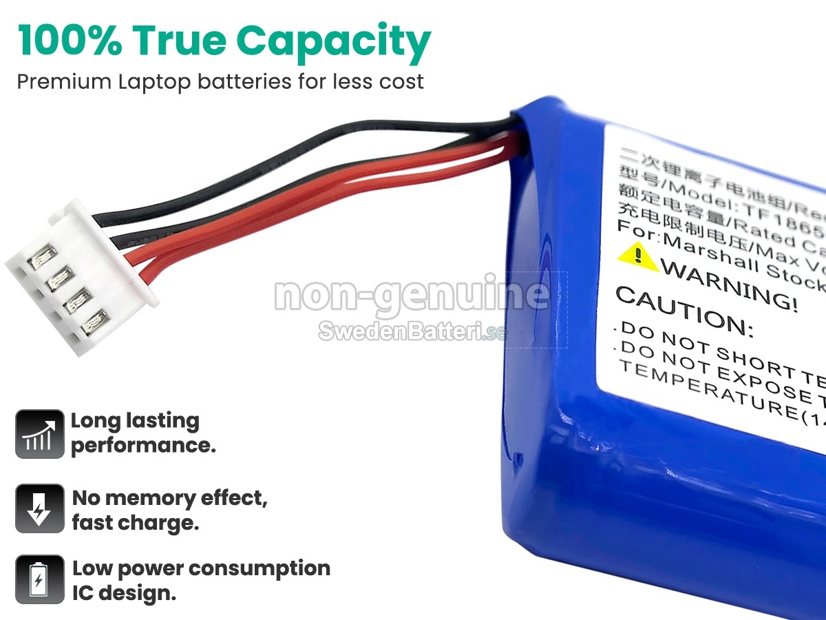 batteri till Marshall STOCKWELL 1093969