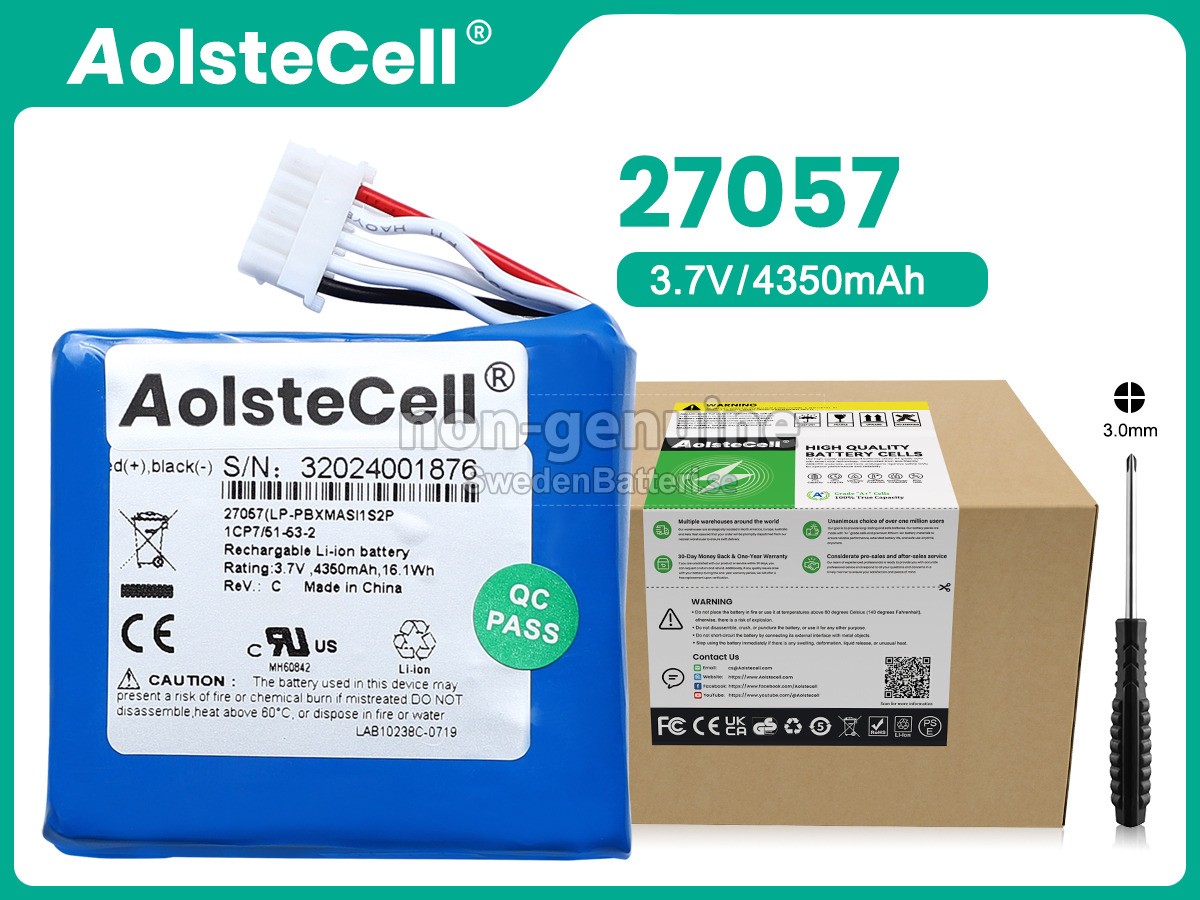 batteri till Masimo 304158
