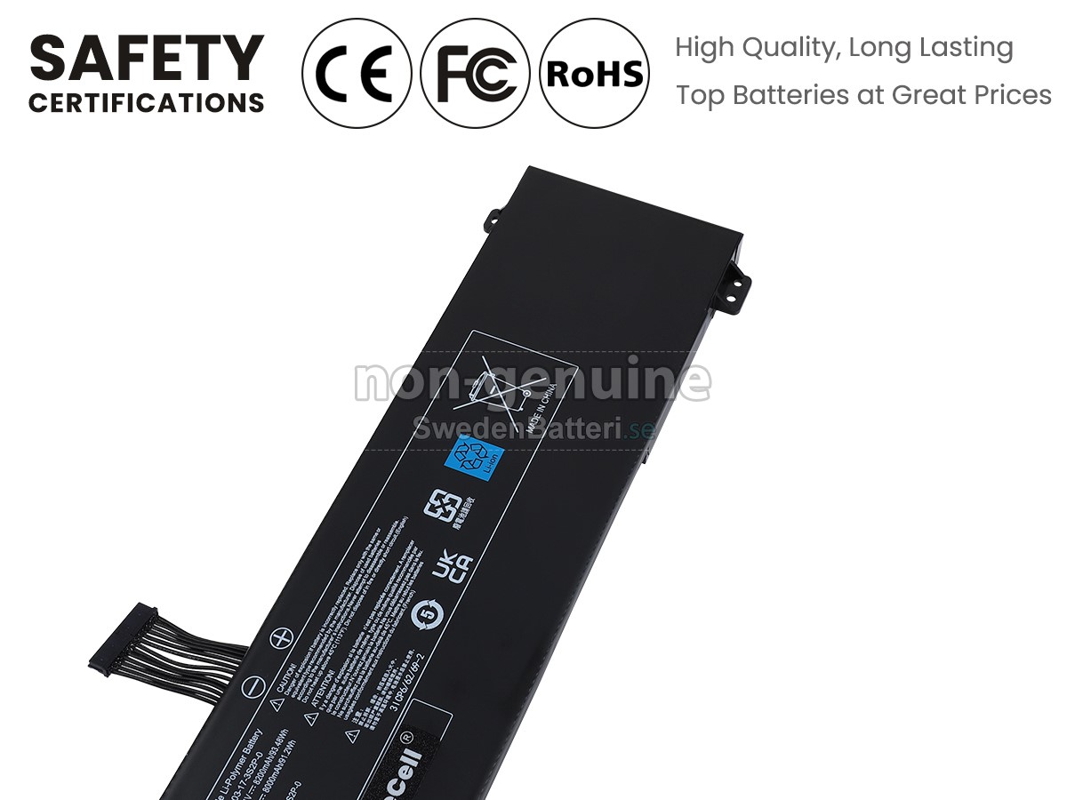 batteri till Mechrevo QC7-1660TI-97S1B