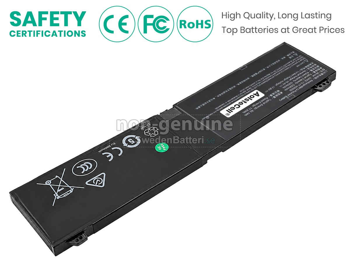 batteri till Mechrevo YAOSHI 16PRO