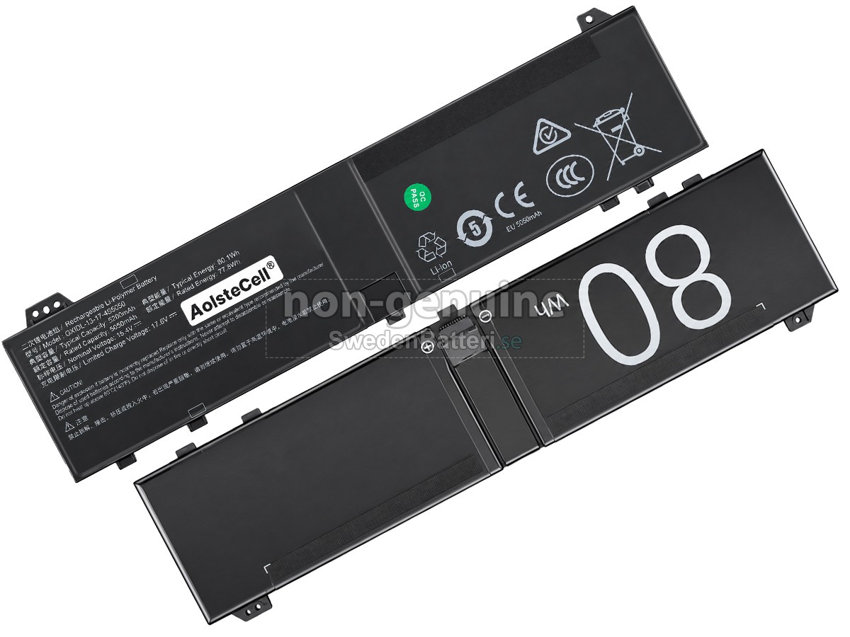 batteri till Mechrevo YAOSHI 16PRO