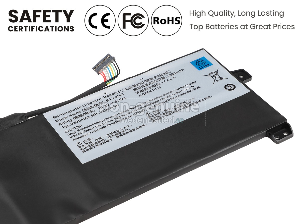 batteri till Mechrevo S1