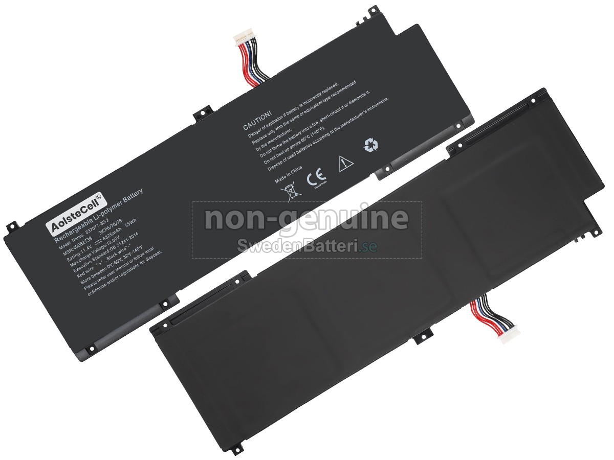 batteri till Medion 537077-3S-2
