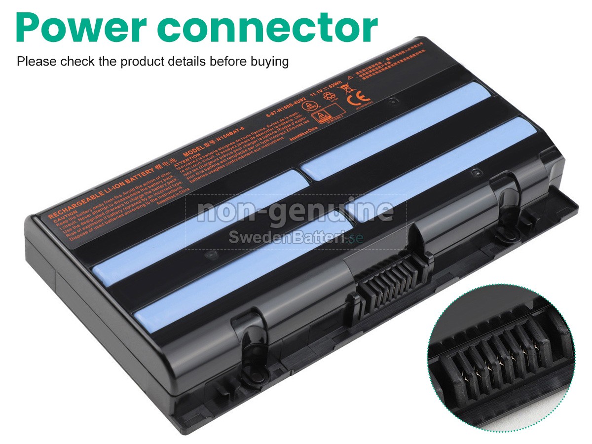 batteri till Medion ERAZER X6601