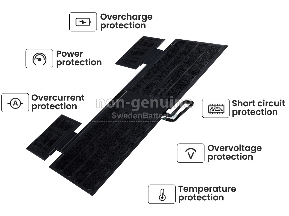 batteri till Microsoft Surface BOOK A50