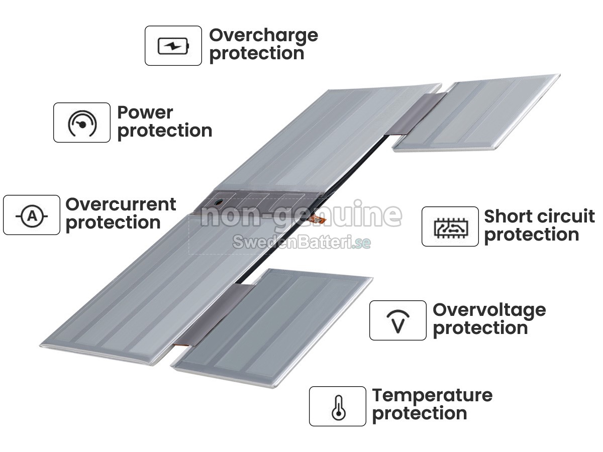 batteri till Microsoft Surface LAPTOP A70