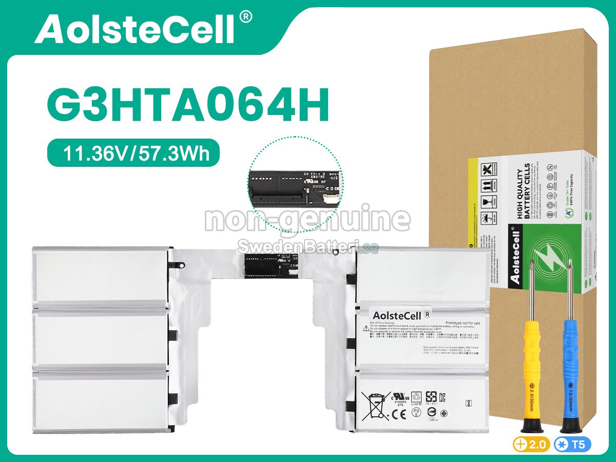 batteri till Microsoft Surface BOOK 3 13.5-Inch 1908 KEYBOARD