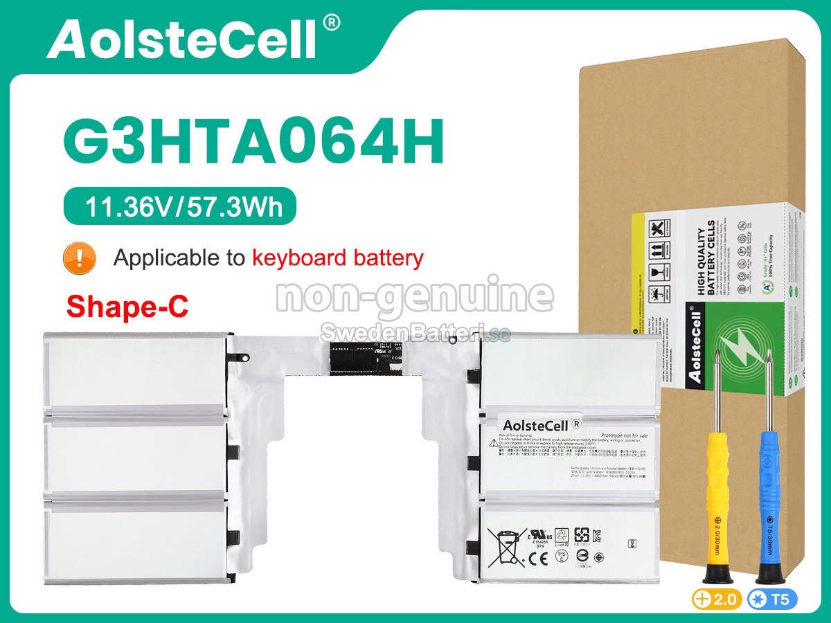 batteri till Microsoft Surface BOOK 2 1832