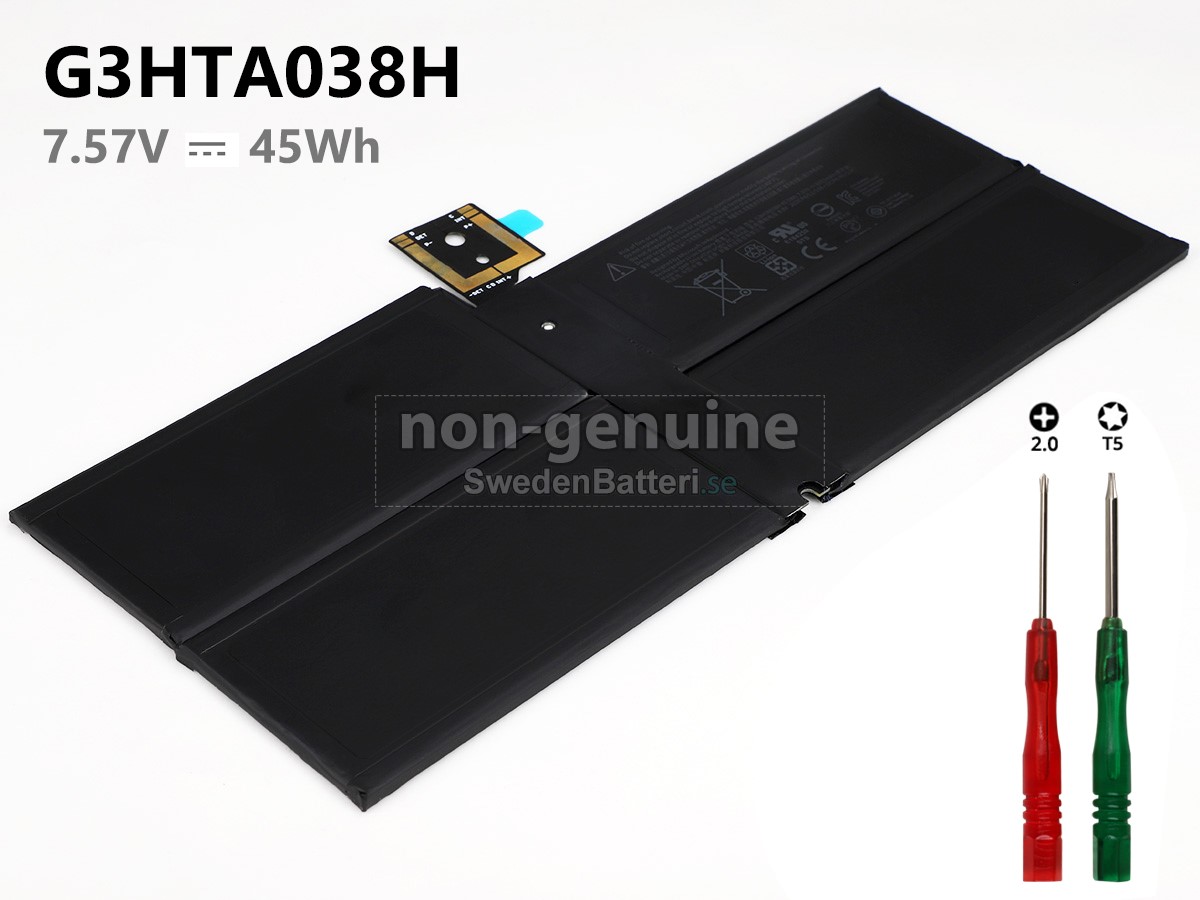 batteri till Microsoft Surface Pro 5 1796