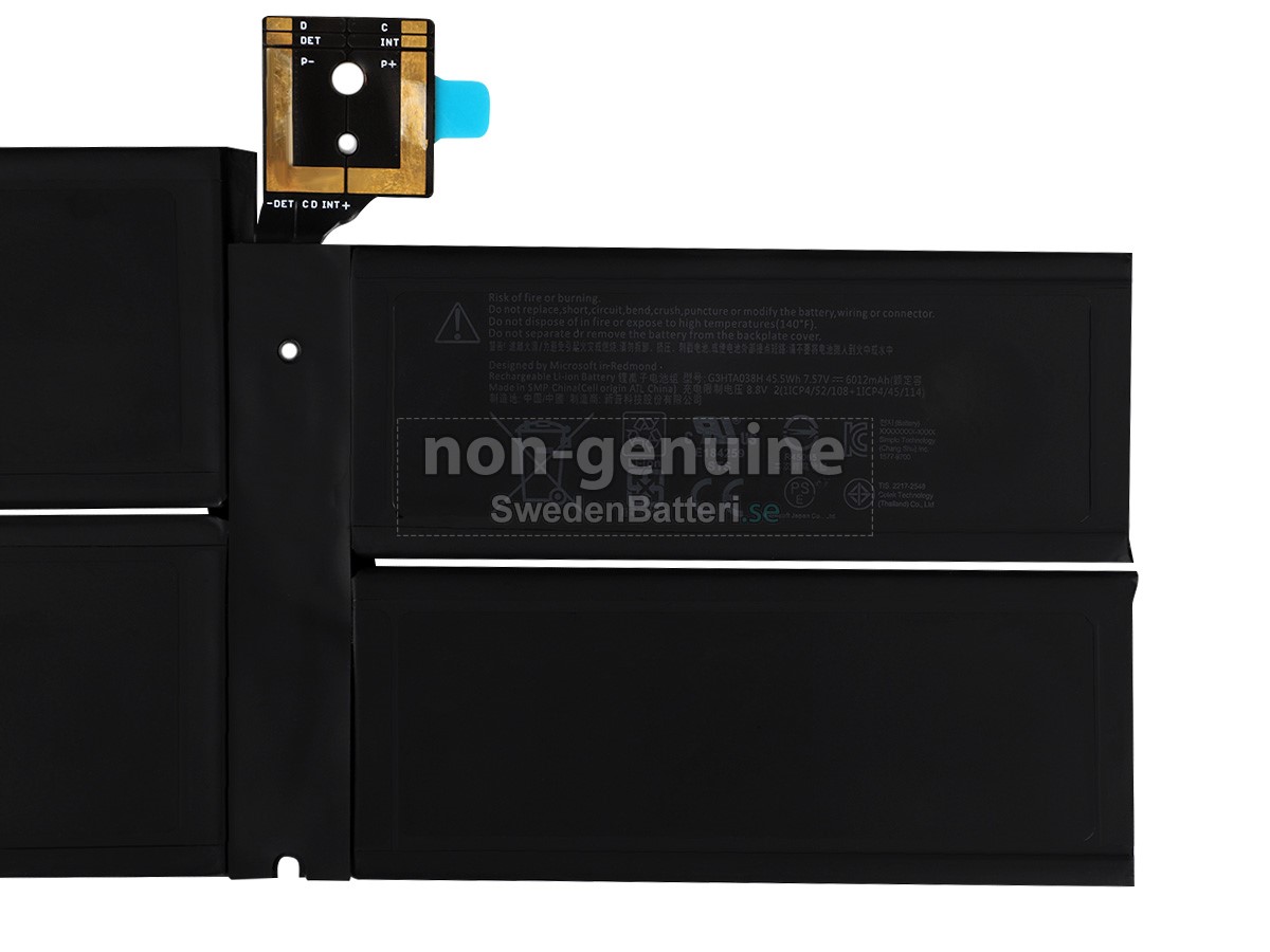 batteri till Microsoft Surface Pro 5 1796