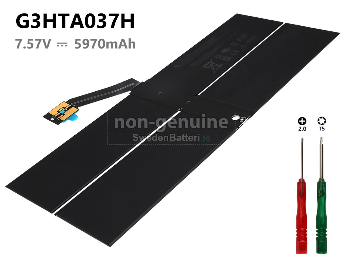 batteri till Microsoft G3HTA037H