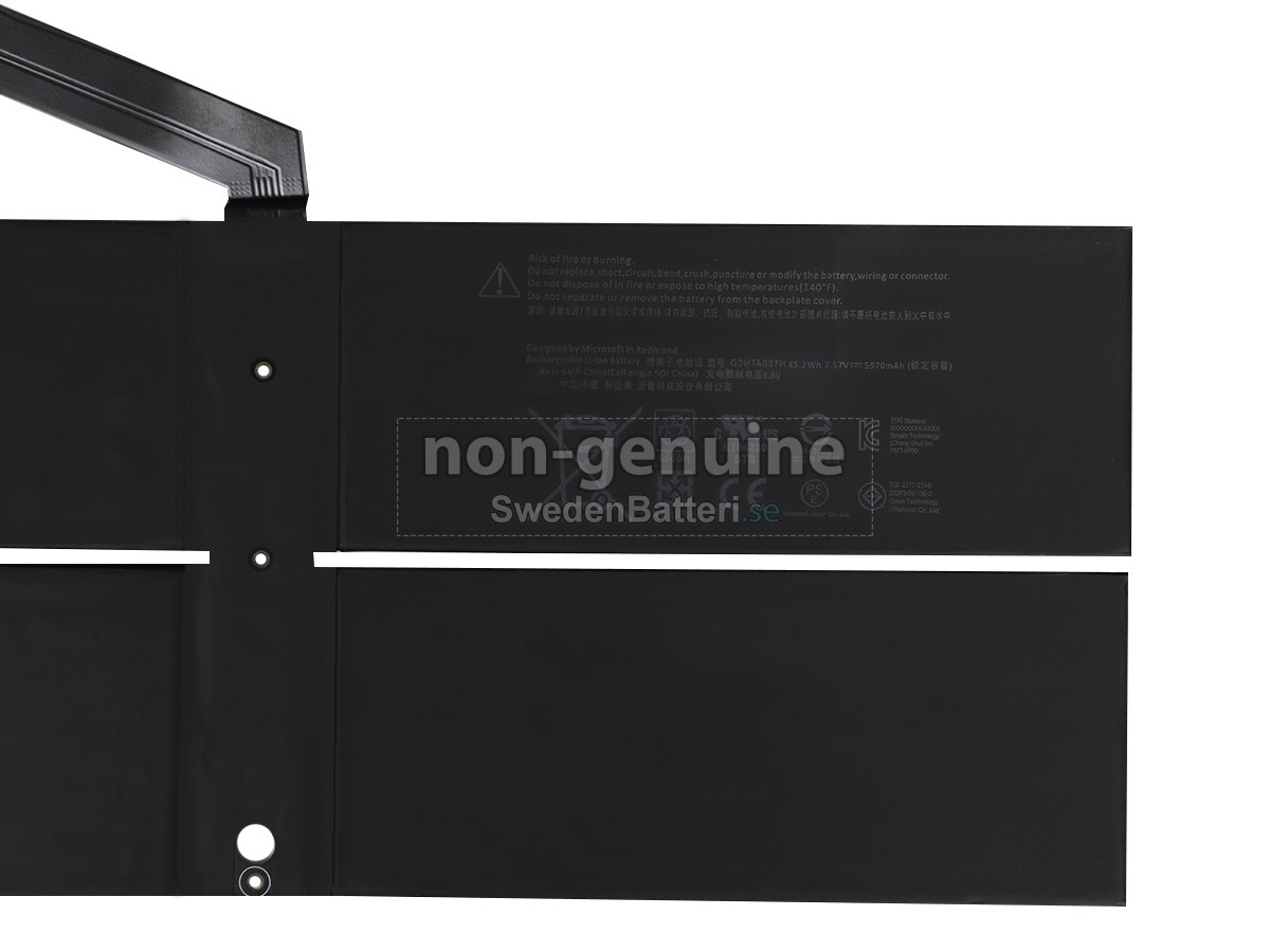 batteri till Microsoft G3HTA037H