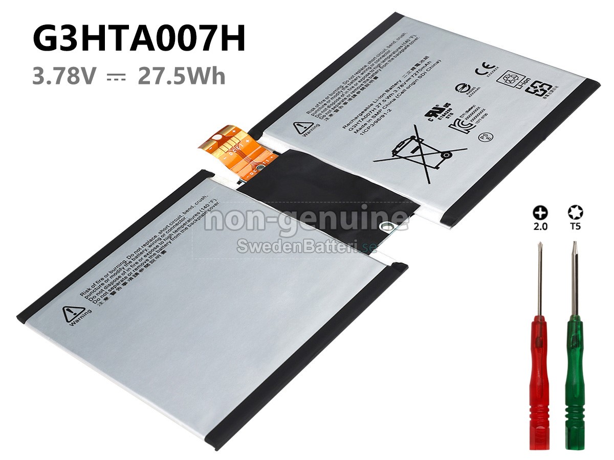 batteri till Microsoft G3HTA004H