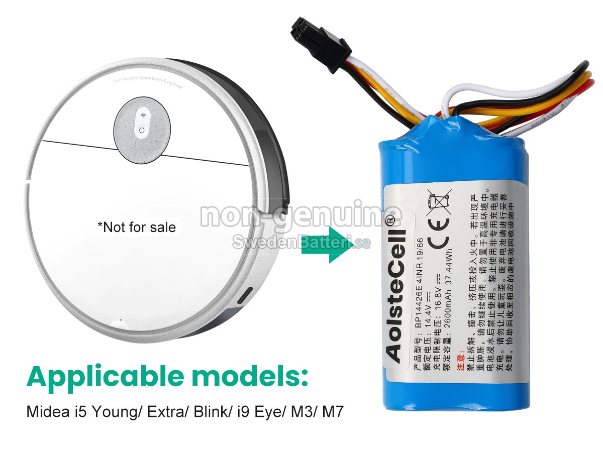 batteri till Midea BP14426
