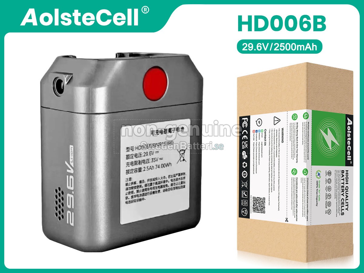 batteri till Midea HD006B(8INR19/66)
