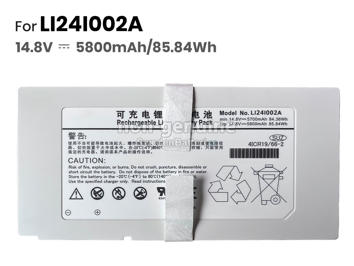 batteri till Mindray LI24I002A