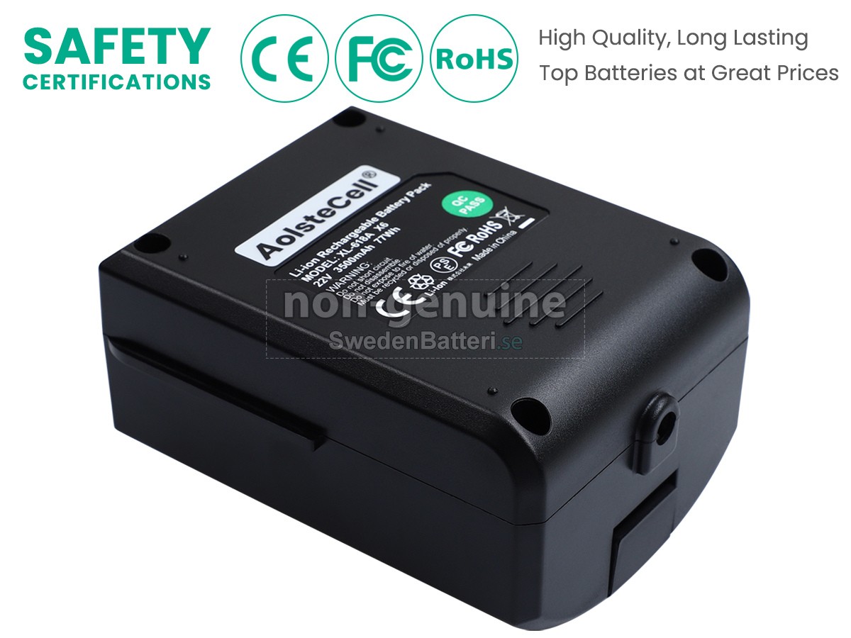 batteri till Moosoo XL-618A