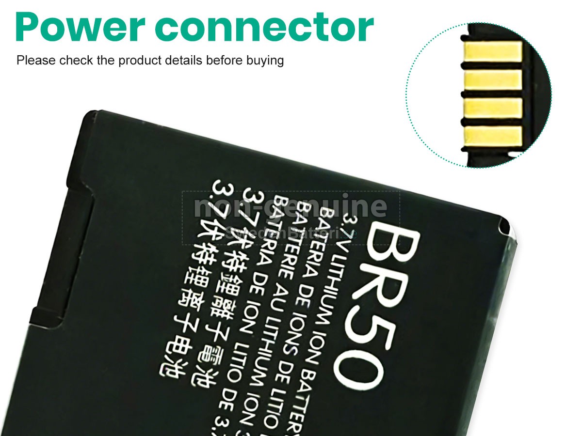 batteri till Motorola BR50