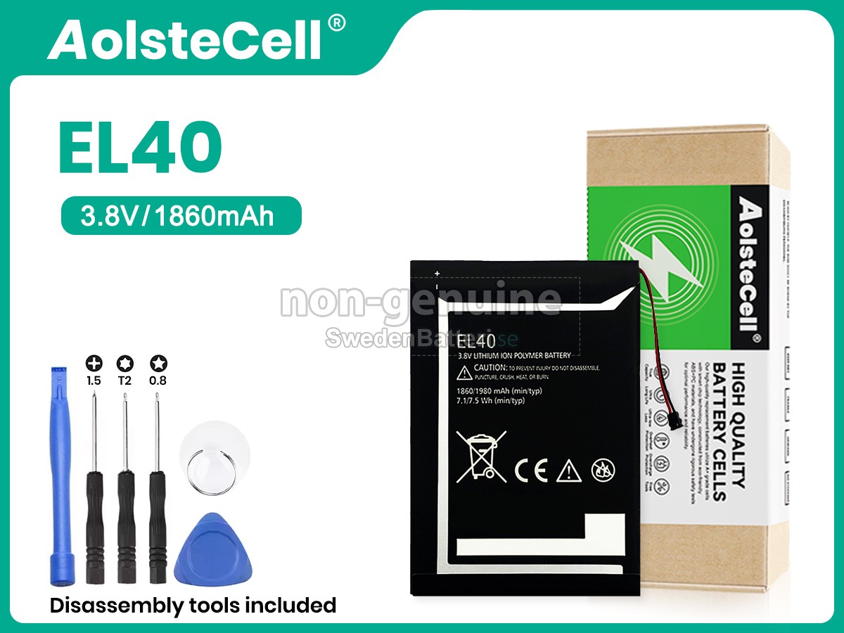 batteri till Motorola EL40
