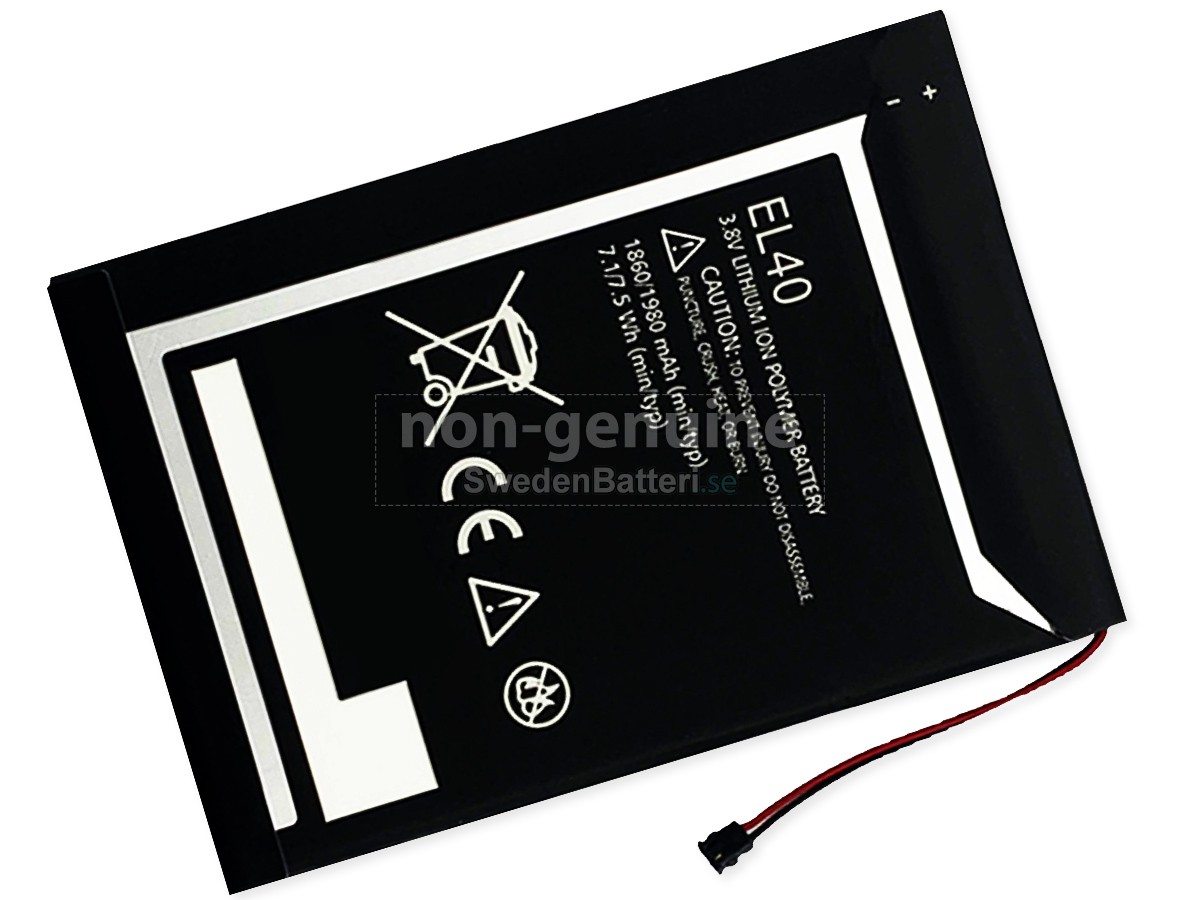 batteri till Motorola EL40