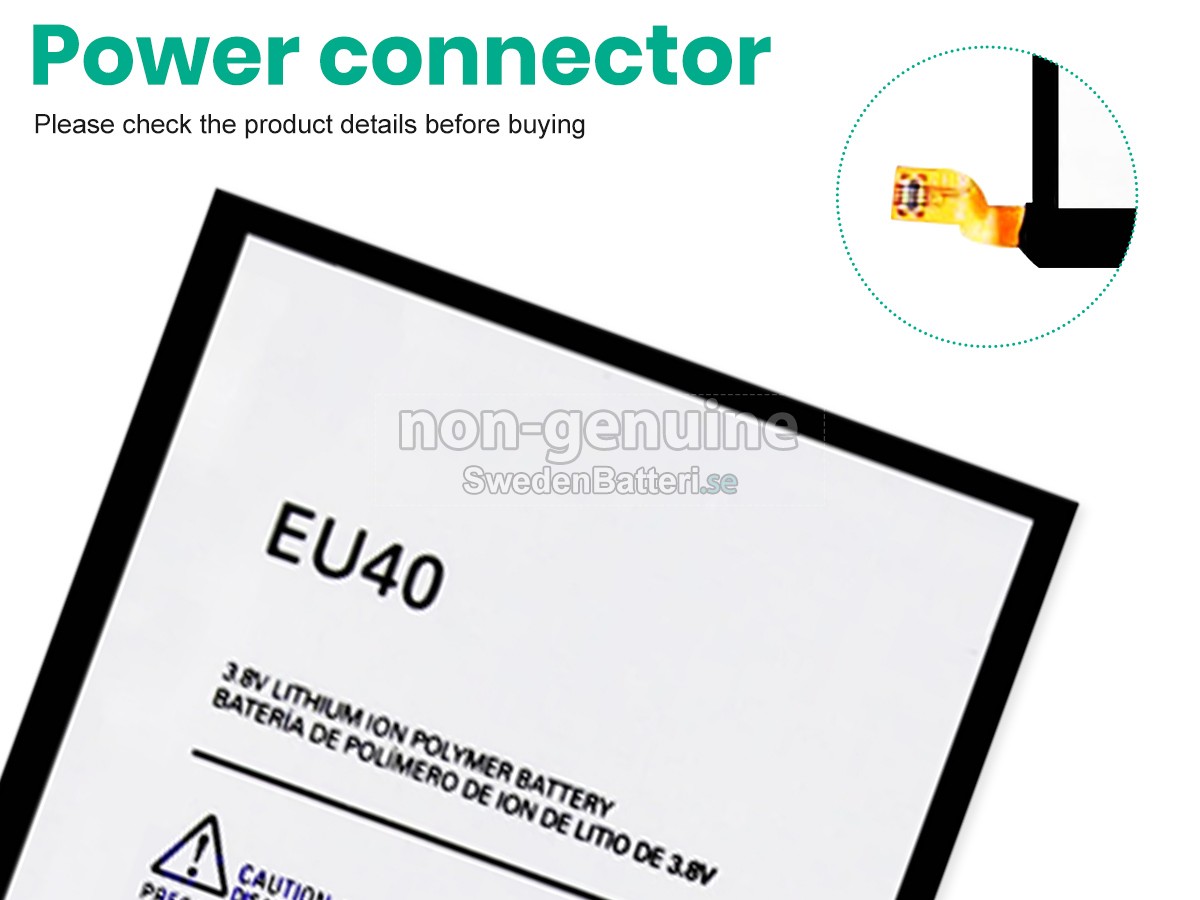 batteri till Motorola EU40
