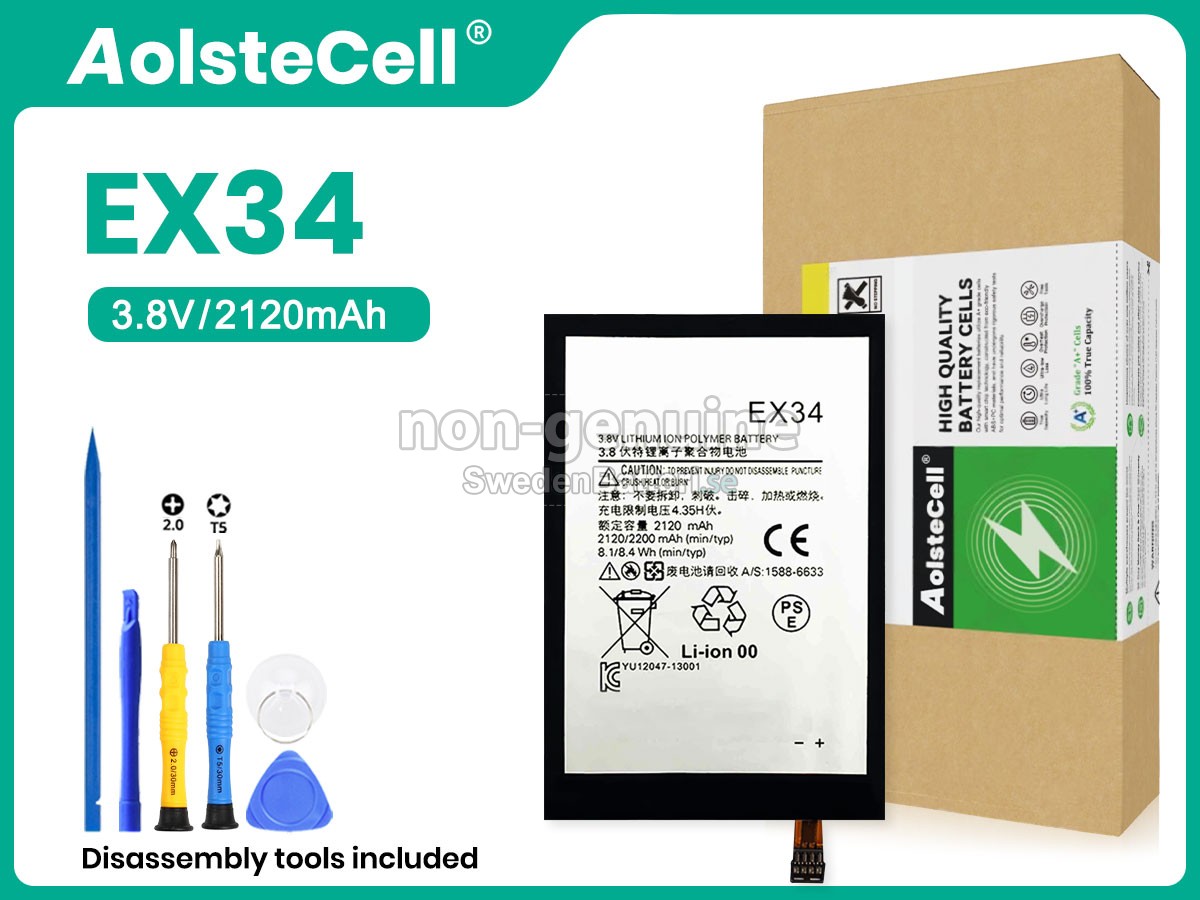 batteri till Motorola EX34