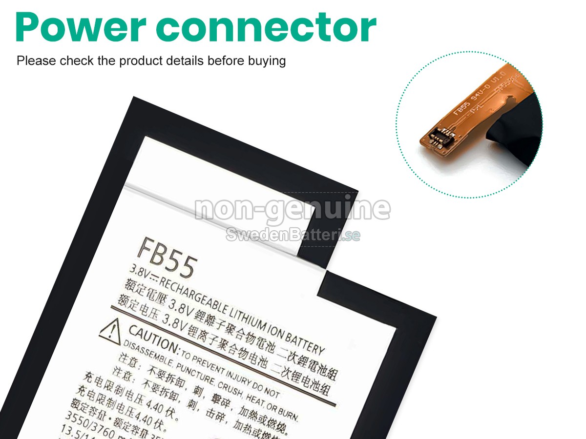 batteri till Motorola X FORCE