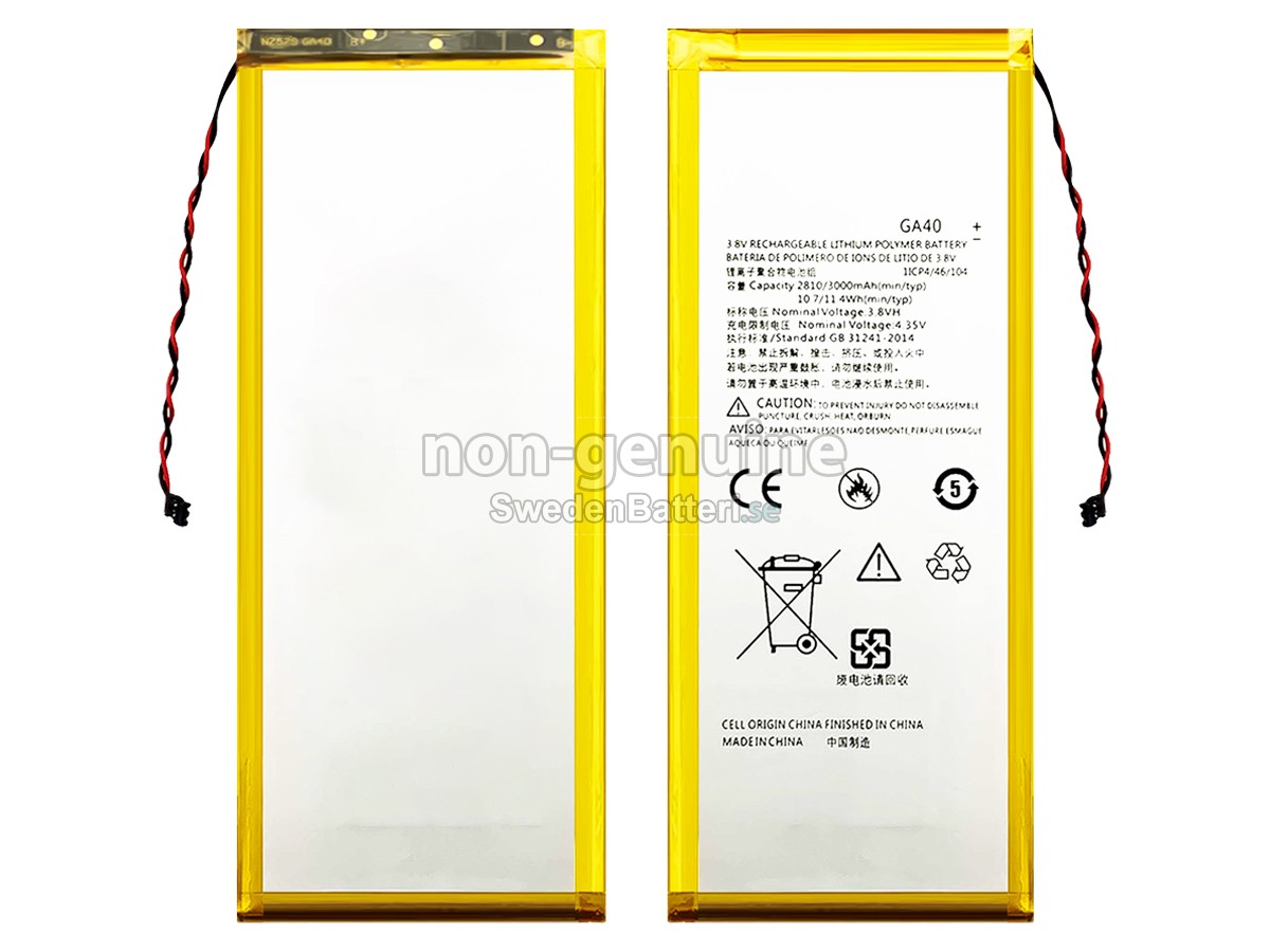 batteri till Motorola GA40