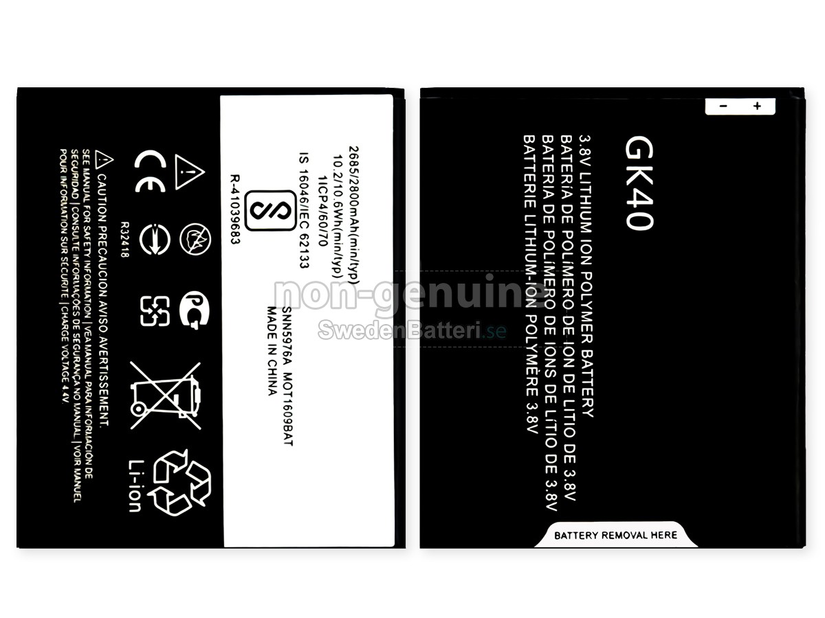 batteri till Motorola GK40