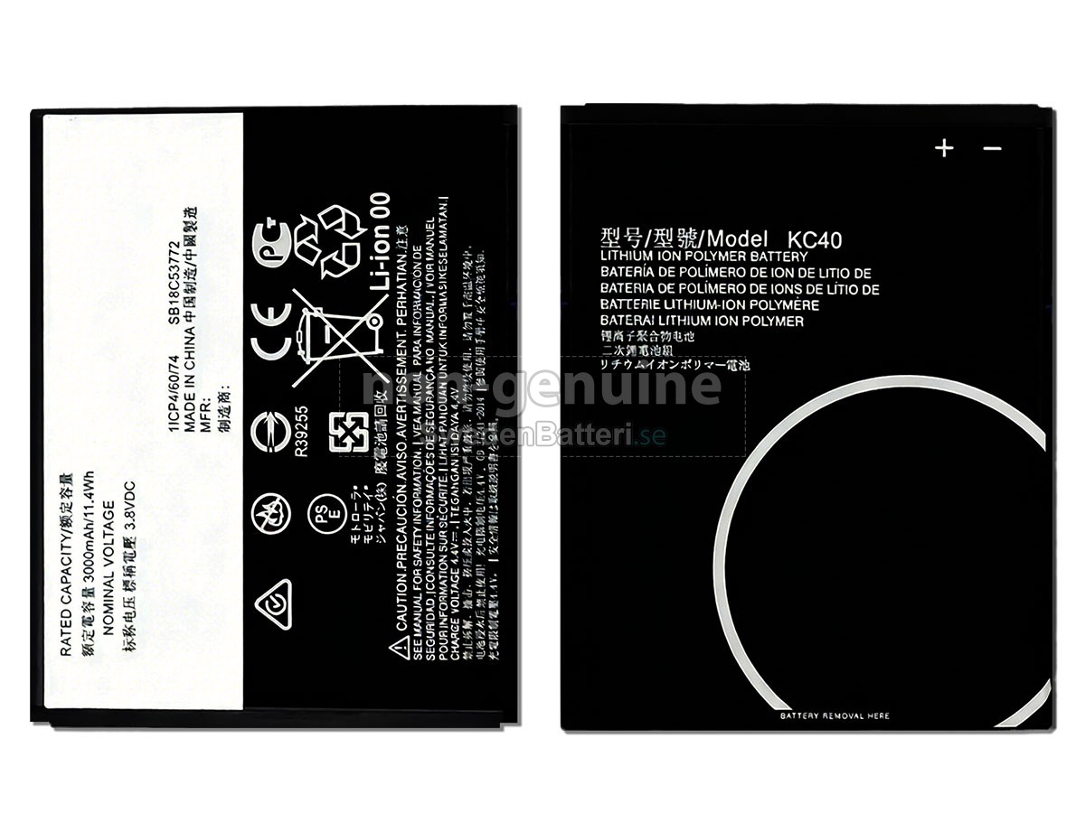 batteri till Motorola KC40